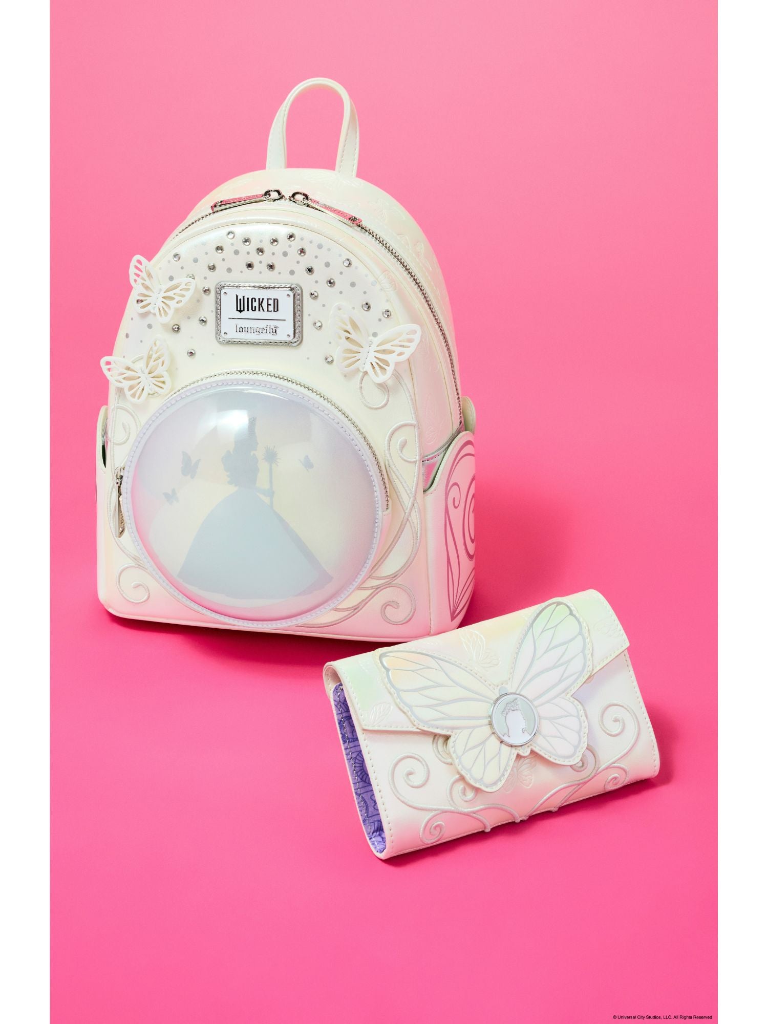 Loungefly x Wicked: For Good Glinda Bubble Mini Backpack