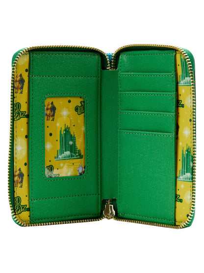 Loungefly x Warner Bros Wizard Of Oz Emerald City Zip Around Wallet