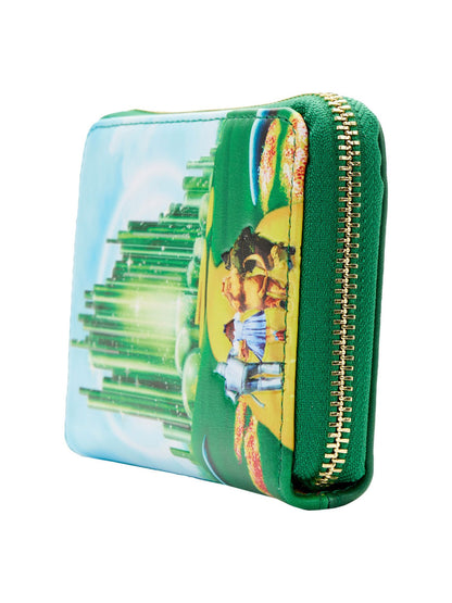 Loungefly x Warner Bros Wizard Of Oz Emerald City Zip Around Wallet