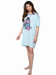 Disney Eeyore Sleep Night T-Shirt One Size Women Hot Cocoa