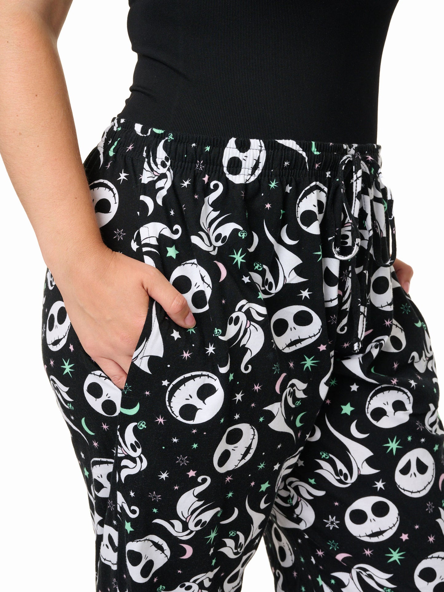 Womens Disney Nightmare Before Christmas Pajama Pants Lounge Jack Skellington