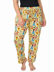 Disney Winnie The Pooh & Friends Lounge Pajama Pants Cotton Womens Plus Size