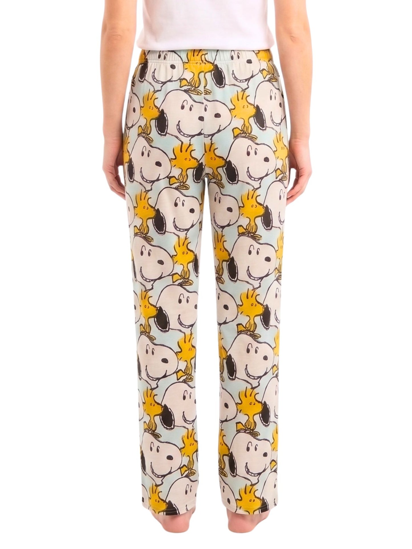Peanuts Snoopy Women's Pajama Pants, Allover Print Sleep Lounge Bottoms