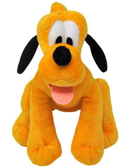 Disney 11" Plush Mickey Minnie Daisy Pluto Donald Goofy & Sling Bag 7-Piece Set