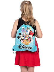 Disney 11" Daisy Duck Plush Toy w/ Mickey Cinch Tote Sling Bag 2 Piece Set