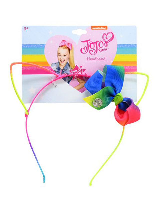 Rainbow Cat Ears Headband With Bow JoJo Siwa Girls